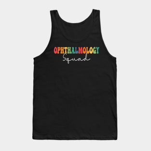 Ophthalmology Squad Ophthalmology Gifts Groovy Shirt Tank Top